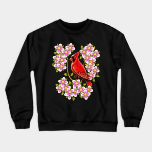 Northern red cardinal Crewneck Sweatshirt